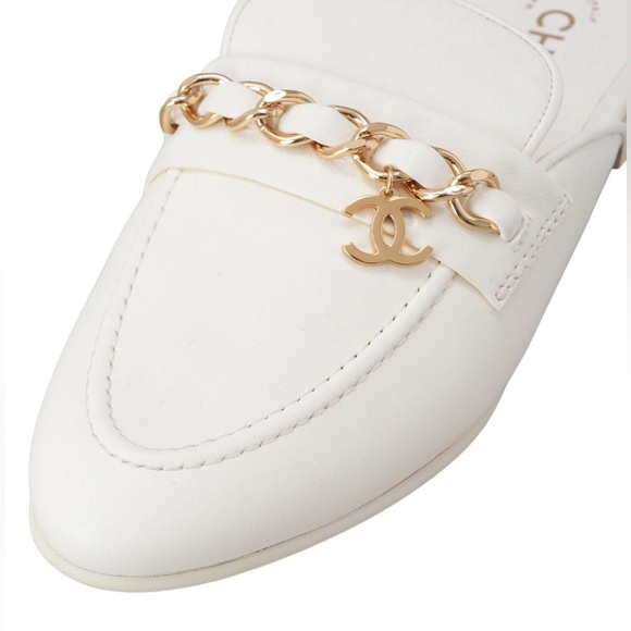 CHANEL Shoes - Chanel Mules Ivory